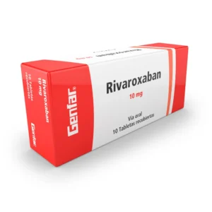 RIVAROXABAN 10 MG TABLETA RECUBIERTA