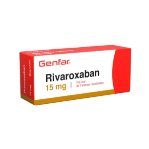 RIVAROXABAN 15 MG TABLETA RECUBIERTA