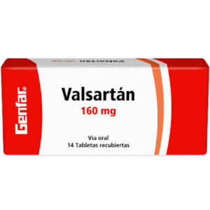 VALSARTAN 160 MG TABLETA RECUBIERTA