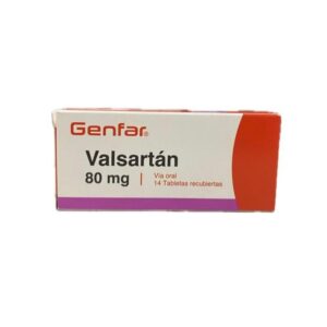 VALSARTAN 80 MG TABLETA RECUBIERTA