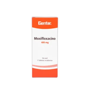 MOXIFLOXACINO 400 MG TABLETA RECUBIERTA