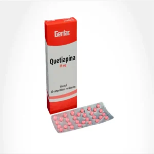 QUETIAPINA 25 MG TABLETA RECUBIERTA