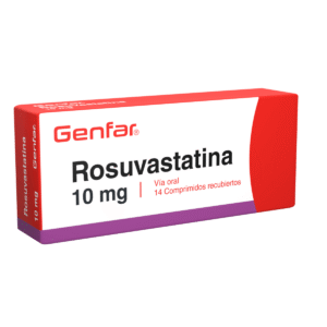 ROSUVASTATINA 10 MG TABLETA RECUBIERTA