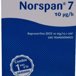 NORSPAN 7 (10 MCG H) PARCHE TRANSDERMICO