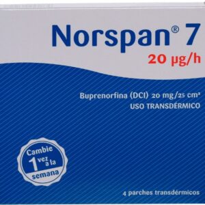 NORSPAN 7 (20 MCG H) PACRHE TRANSDERMICO