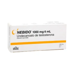 NEBIDO 1000 MG 4 ML SOLUCION INYECTABLE