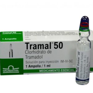 TRAMAL 50 MG ML SOLUCION INYECTABLE