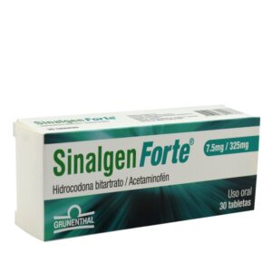 SINALGEN FORTE 7.5 MG 325 MG TABLETAS