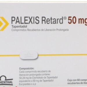 PALEXIS RETARD 50 MG TABLETA DE LIBERACION SOSTENIDA