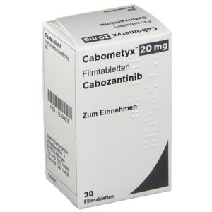 CABOMETYX 20 MG TABLETA RECUBIERTA
