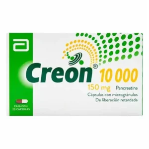 CREON 10.000 150 MG CAPSULA DE LIBERACION RETARADADA
