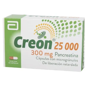 CREON 25.000 300 MG CAPSULA DURA LIBERACION RETARDADA
