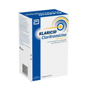 KLARICID 250 MG 5 ML SUSPENSION ORAL X 100 ML