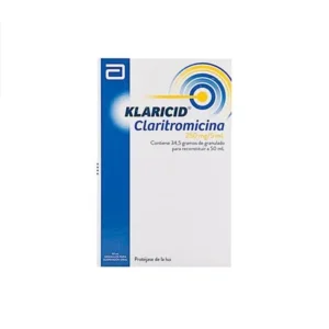 KLARICID 250 MG 5 ML SUSPENSION ORAL X 50 ML