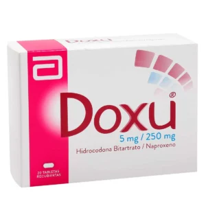 DOXU 5 250 MG TABLETA RECUBIERTA