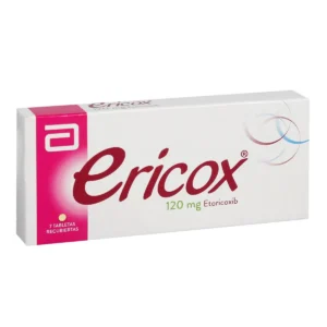 ERICOX 120 MG TABLETA RECUBIERTA