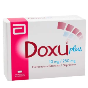 DOXU PLUS 10 250 MG TABLETAS RECUBIERTAS