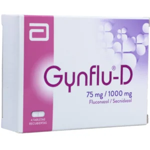 GYNFLU D 1000 MG 75 MG TABLETA RECUBIERTA