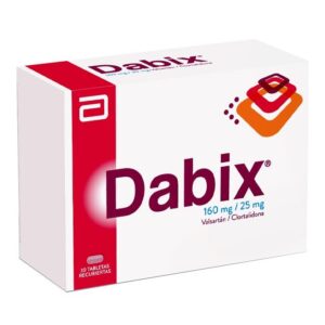 DABIX 160 25 MG TABLETA
