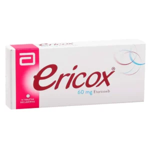 ERICOX 60 MG TABLETA RECUBIERTA