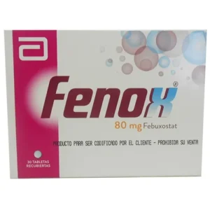 FENOX 80 MG TABLETA RECUBIERTA