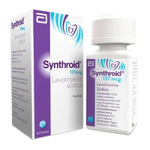 SYNTHROID 137 MCG TABLETA