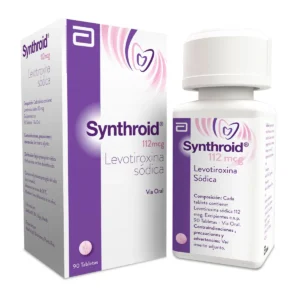 SYNTHROID 112 MCG TABLETA