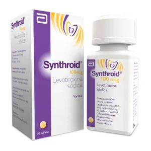 SYNTHROID 100 MCG TABLETA