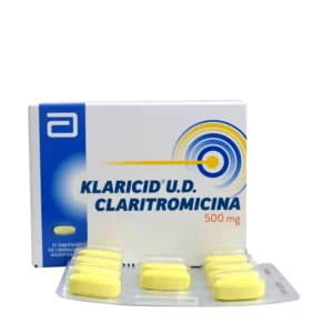 KLARICID UD 500 MG TABLETA DE LIBERACION CONTROLADA