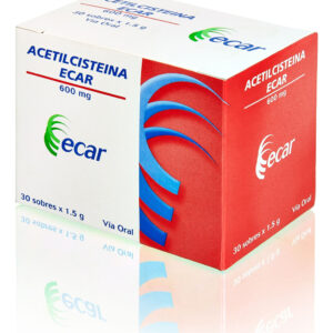 ACETILCISTEINA 600 MG POLVO GRANULADO X 1.5 G