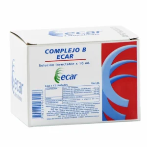 COMPLEJO B SOLUCION INYECTABLE X 10 ML