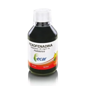 FEXOFENADINA 30 MG 5ML SUSPENSION ORAL TUTTI FRUTTI X 150 ML