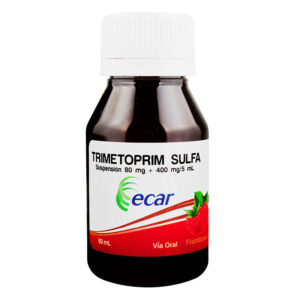 TRIMETOPRIM SULFAMETOXAZOL 80 MG+400 MG5 ML SUSPENSION ORAL FRAMBUESA X 120 ML