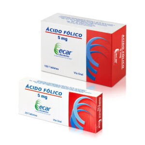 ACIDO FOLICO 5 MG TABLETA