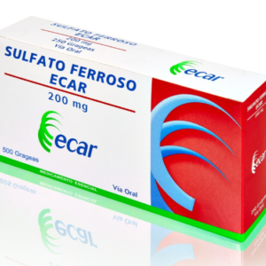 SULFATO FERROSO 200 MG GRAGEA