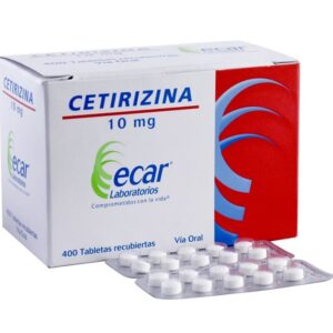 CETIRIZINA 10 MG TABLETA