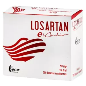 LOSARTAN 50 MG TABLETAS RECUBIERTAS