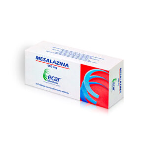MESALAZINA 500 MG TABLETA DE LIBERACION RETARDADA