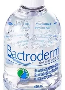 BACTRODERM GEL ANTIBACTERIAL CON FRAGANCIA X 490 ML