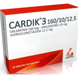 CARDIK A 16010 MG TABLETA RECUBIERTA
