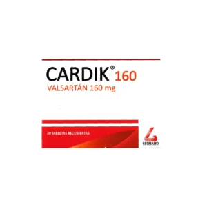 CARDIK 160 MG TABLETA RECUBIERTA