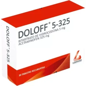 DOLOFF 5 325 MG TABLETA RECUBIERTA