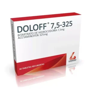 DOLOFF 7.5 325 TABLETA RECUBIERTA
