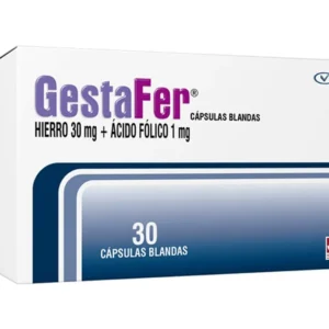 GESTAFER 30 1 MG CAPSULA BLANDA