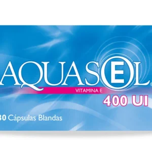 AQUASOL E 400 U.I CAPSULAS BLANDAS
