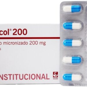 NORTRICOL 200 MG CAPSULA