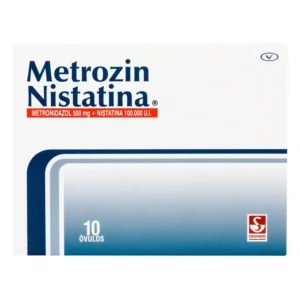 METROZIN NISTATINA 500 MG 100000 UI OVULO