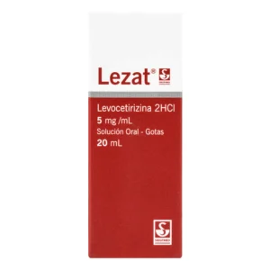 LEZAT 5 MG GOTAS X 20 ML