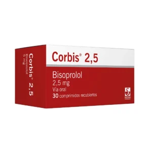 CORBIS 2.5 MG COMPRIMIDO RECUBIERTO