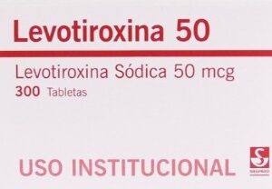 LEVOTIROXINA 50 MCG TABLETA